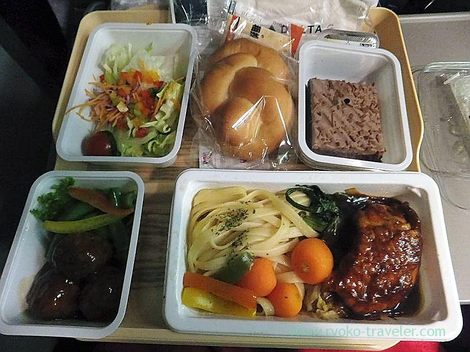In-flight meals 2, Narita to Honolulu, Delta (Honolulu 2012 winter)