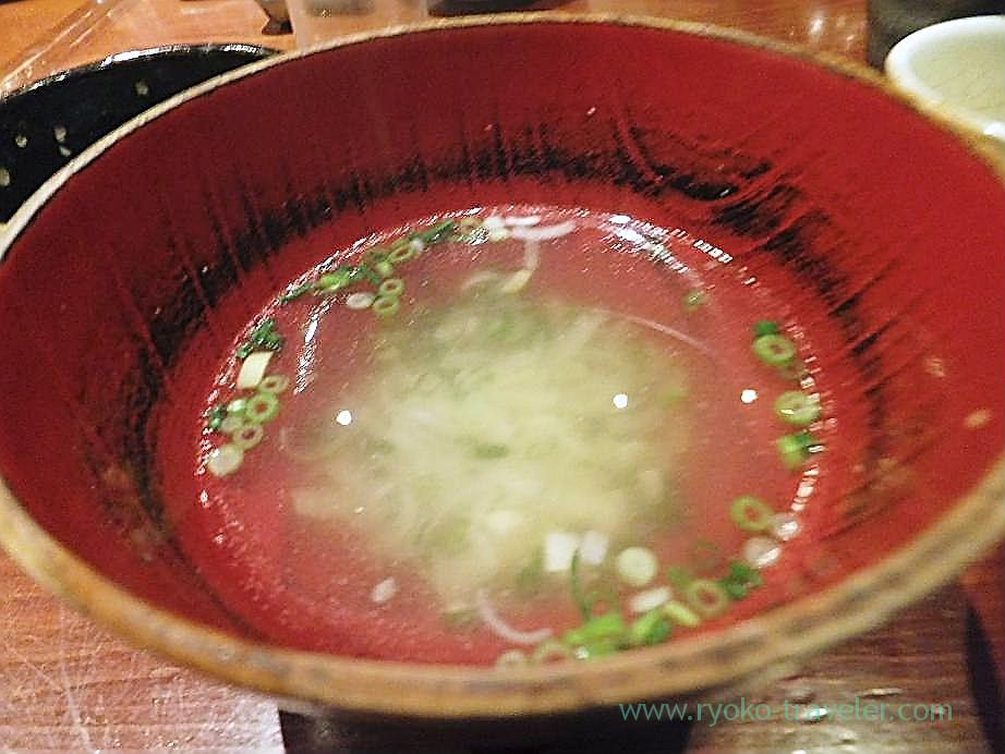 Soup after shabu shabu, Yamadaya (Tsukiji)