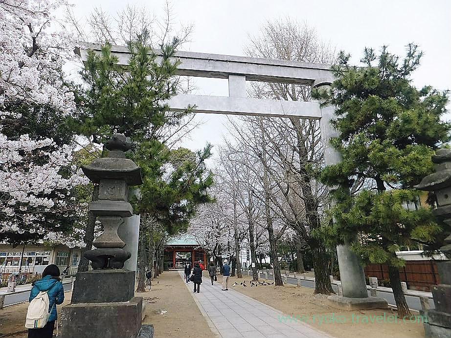 Entrance, Katsushika Hachimangu shrine (Motoyawata)