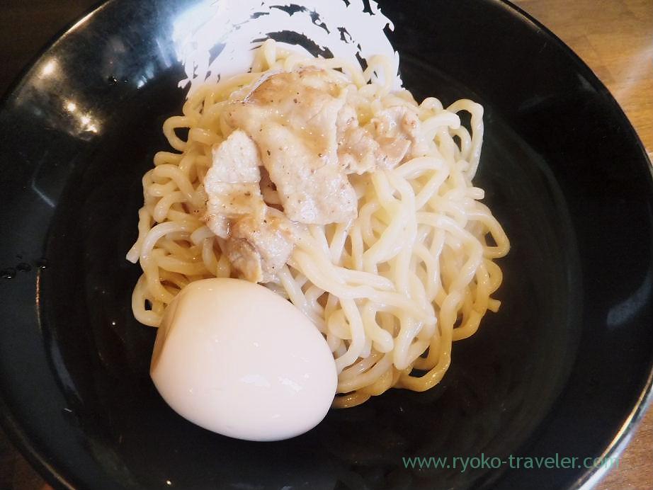 Noodle for tsukesoba, Buta-tukesoba&aburasoba typhoon 2nd branch (Keisei-Okubo)