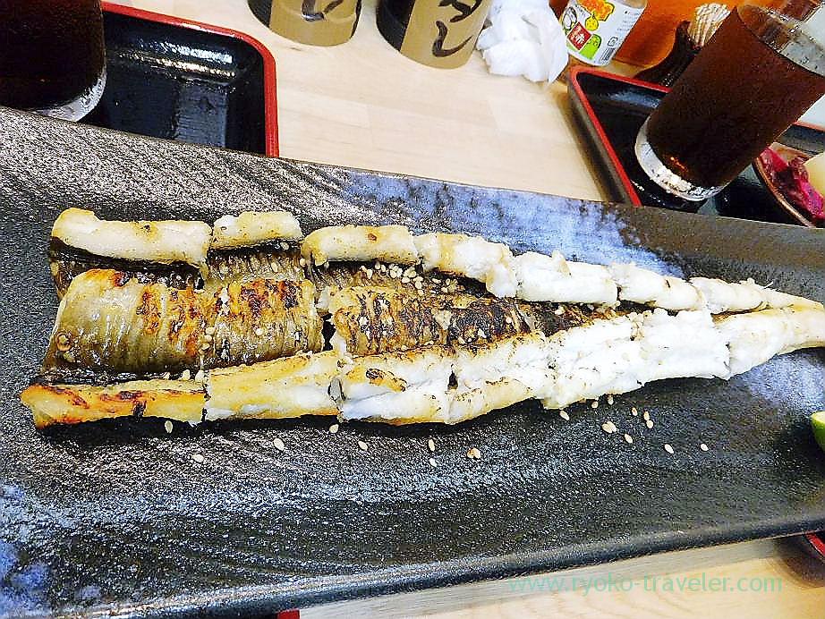 Grilled conger eel with salt, Yoshino (Tsukiji)