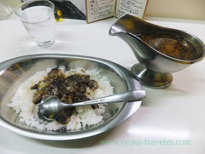 Oyster god, Curry shop udon (Gotanda)