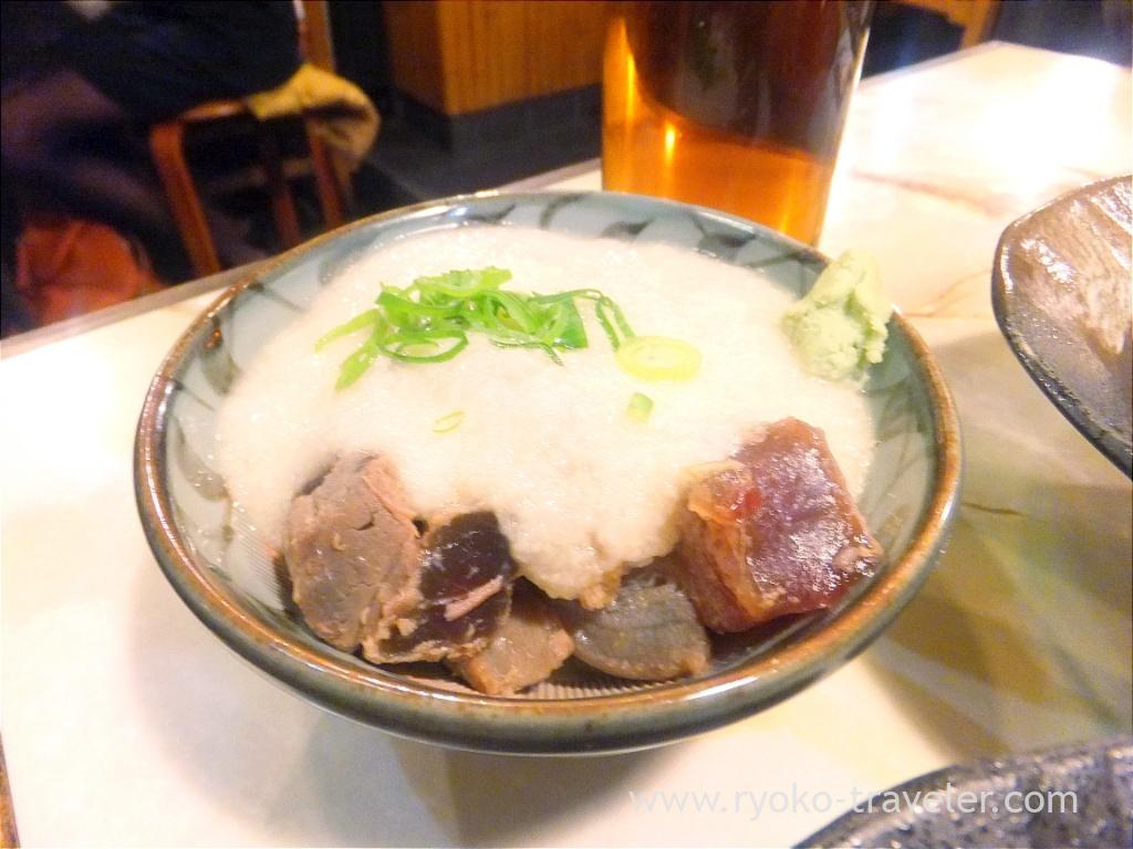 Tuna and grated yum, Kashigashira (Tsukiji)