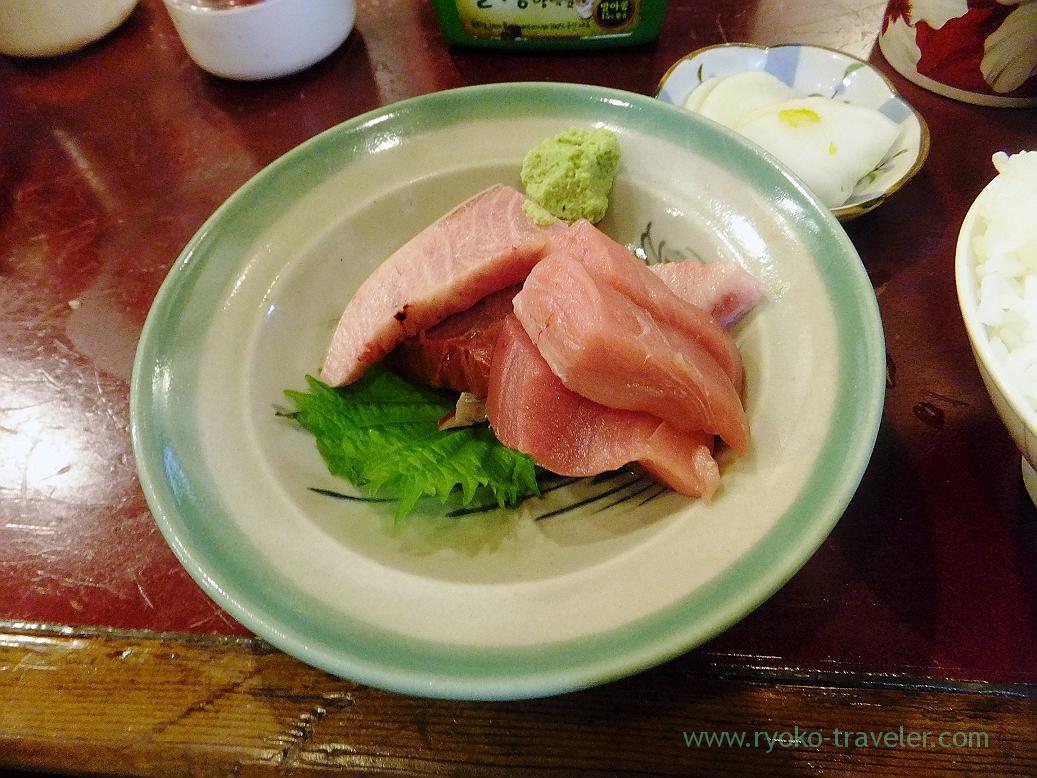 Young tuna sashimi, Yonehana(Tsukiji Market)