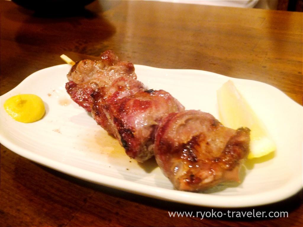 Yakiton - Pig's heart, Butagoya (Koiwa)