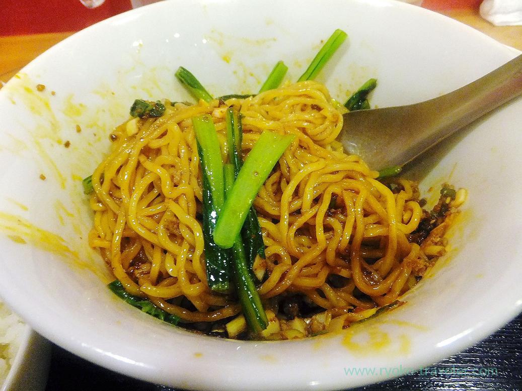 Dandan noodles, Manzan (Makuhari-Hongo)