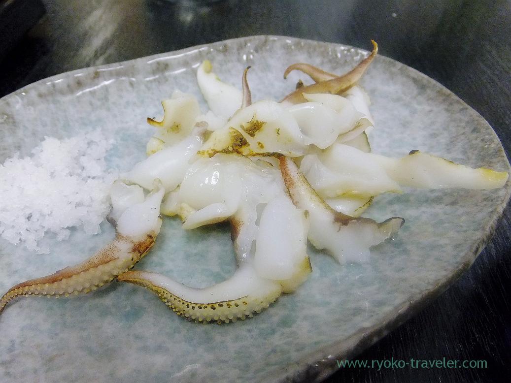 Squid's legs, Refish Shokudou (Tsukiji)