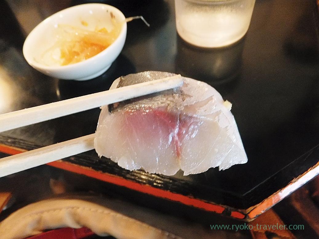 Vinegared horse mackerel, Choseian (Tsukiji)