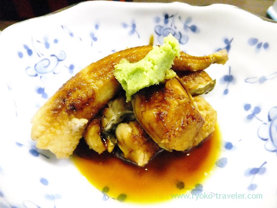 Boiled soft conger eel softly, Takahashi (Tsukiji Market)