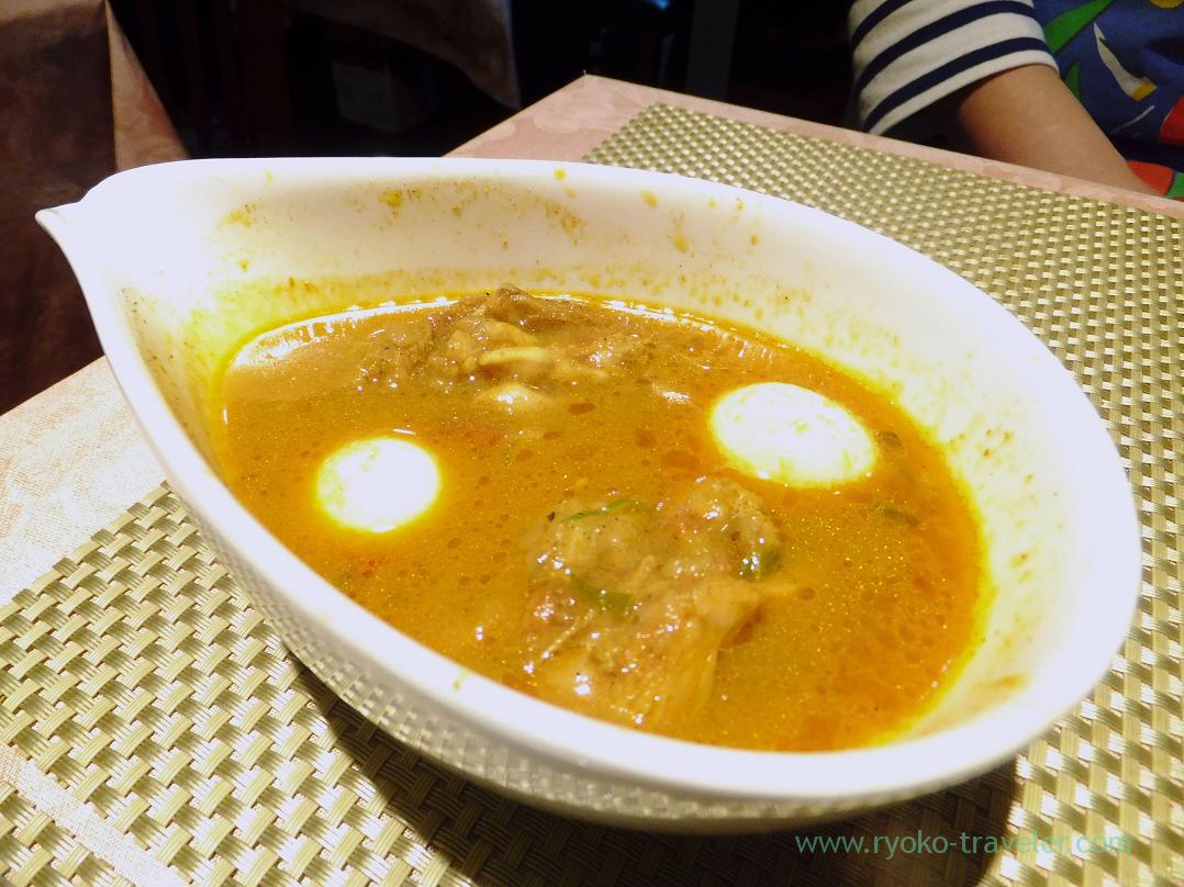 Chicken curry, Dilani-san's Sri Lanka curry (Monzen-nakacho)