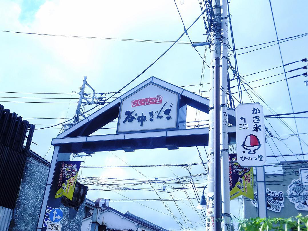 Entrance of Yanaka-Ginza