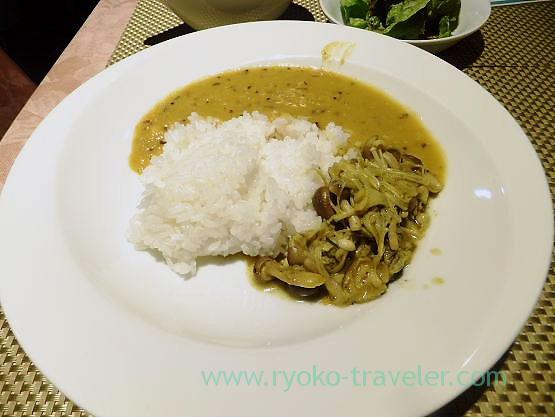 Took my curry and rice, Dilani-san's Sri Lanka curry (Monzen-nakacho)