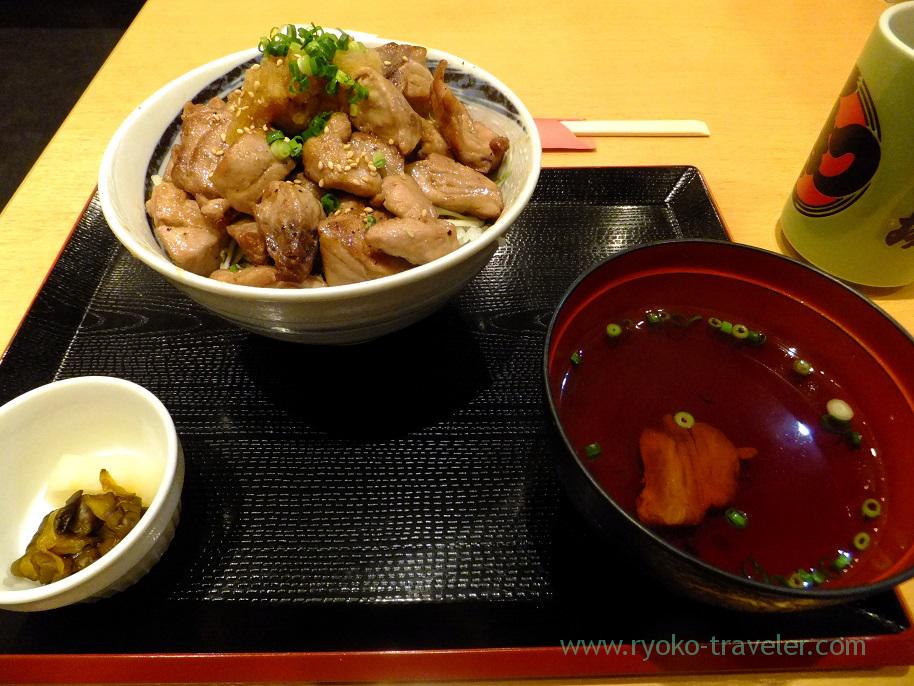 Koro steak bowl set, Soma Suisan (Urayasu)