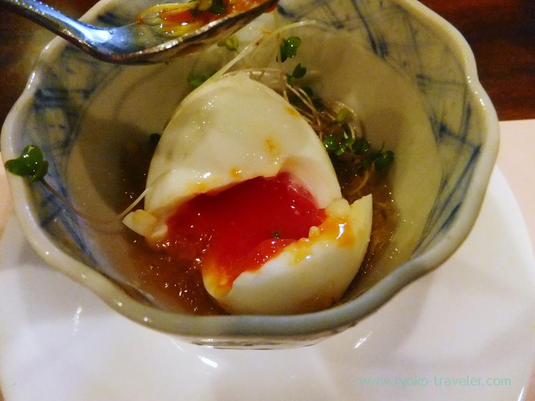 Break firstborn egg and consomme jelly, Begin (Osaka2014-1)