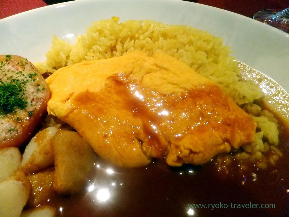 Omlet of Curry with omlet, Chez Inno (Kyobashi)