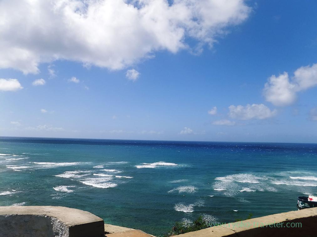 View from the road1, Diamond head, Honolulu 2014