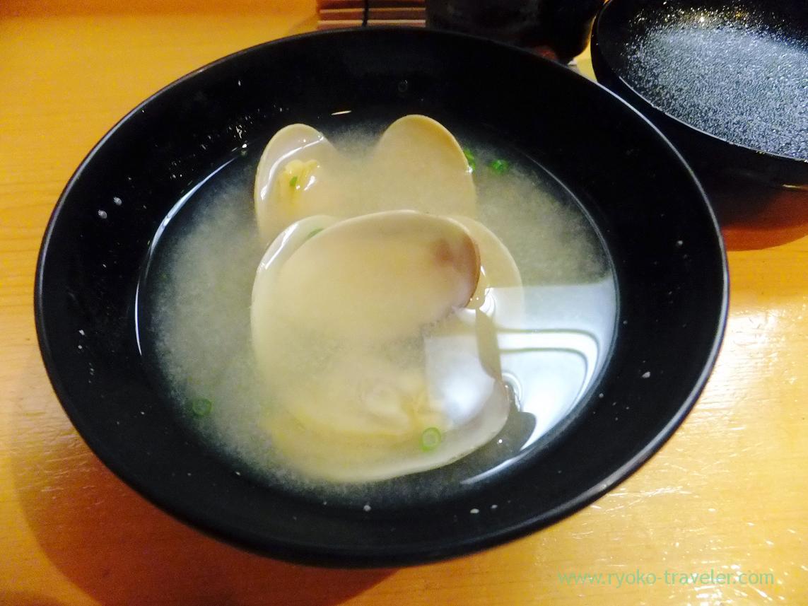 Asari soup, Miyakozushi (Bakuro-Yokoyama)