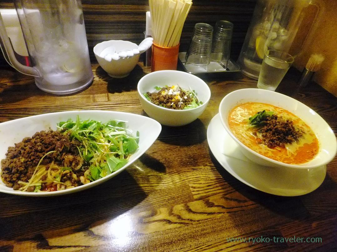 Our foods, Sichuan dandan noodles AUN (Yushima)