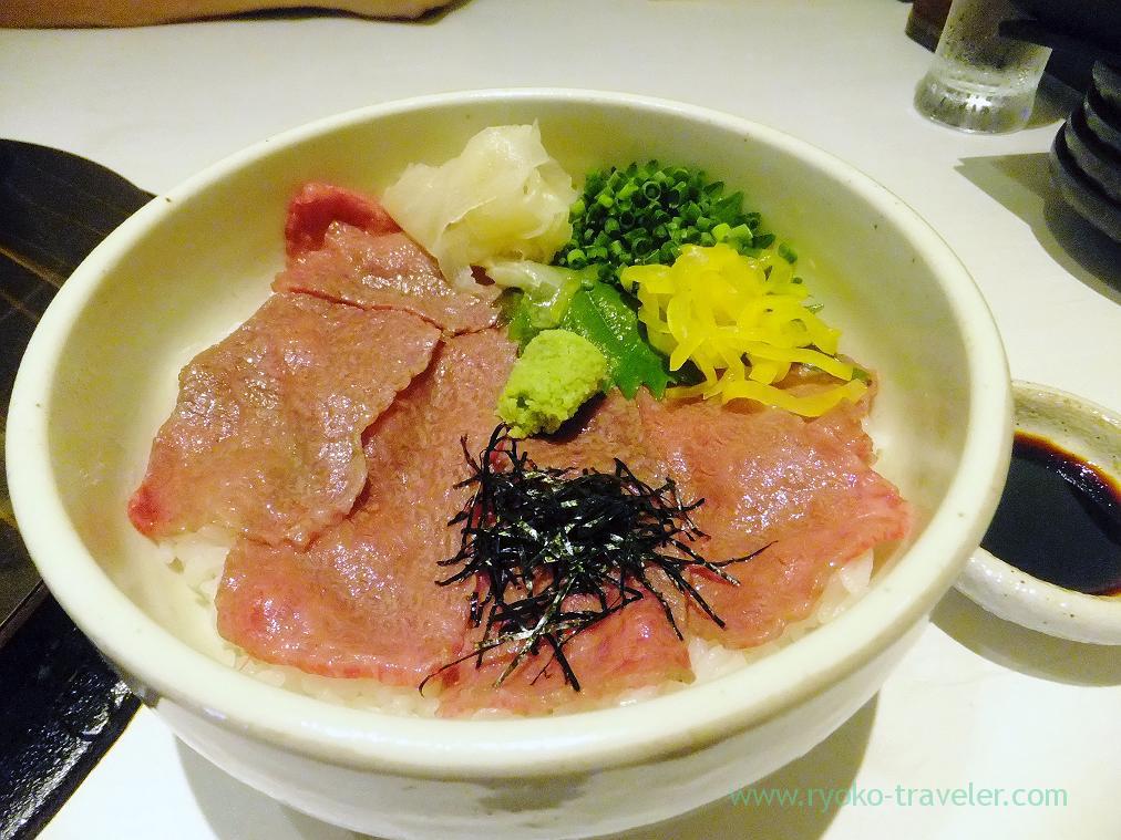 Grilled wagyu beef bowl, Syotaian Hanare (Funabashi)