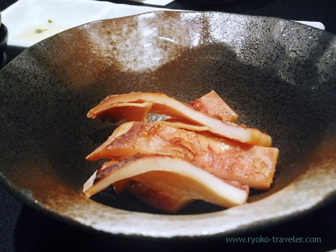Grilled dried squid, Kashigashira (Tsukiji)