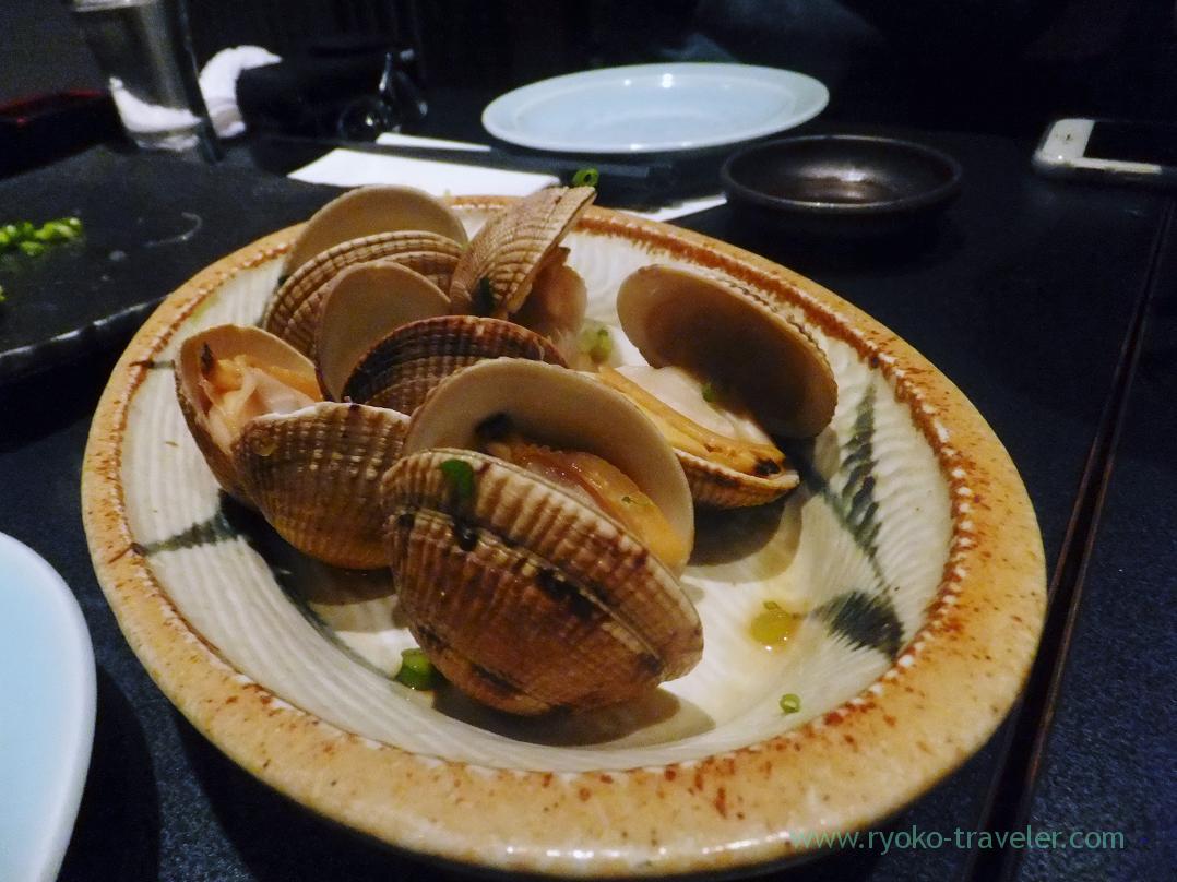 Steamed shells, Kashigashira (Tsukiji)
