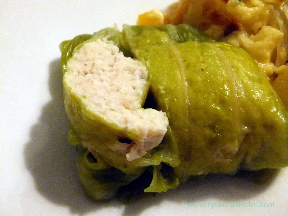 Section of Cabbage roll, Percii (Ginza)