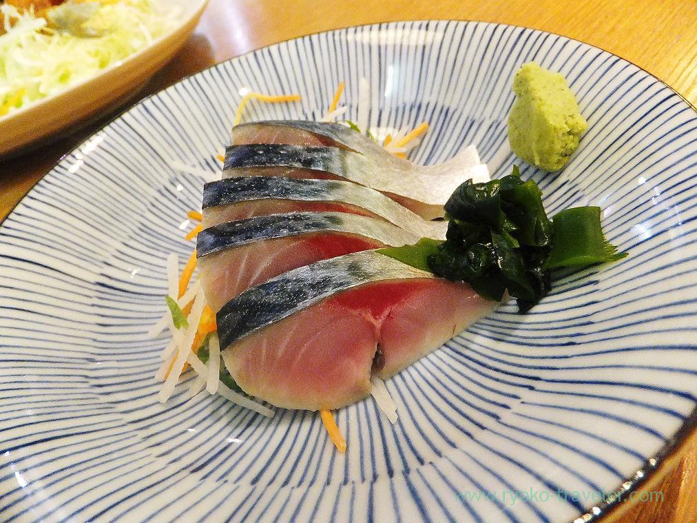 Vinegared mackerel, Nippon Gyoko Shokudo (Tsukiji)