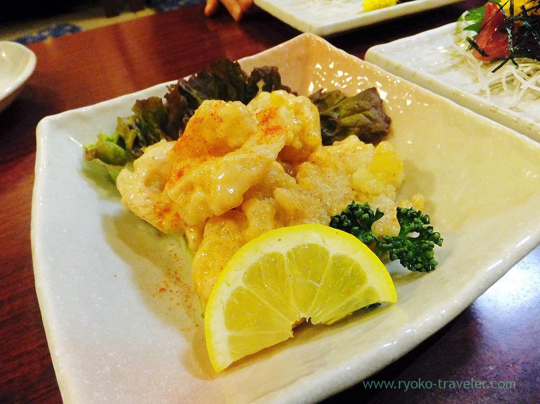 Shrimp and mayonnaise, Kagaya Funabashi branch (Funabashi)