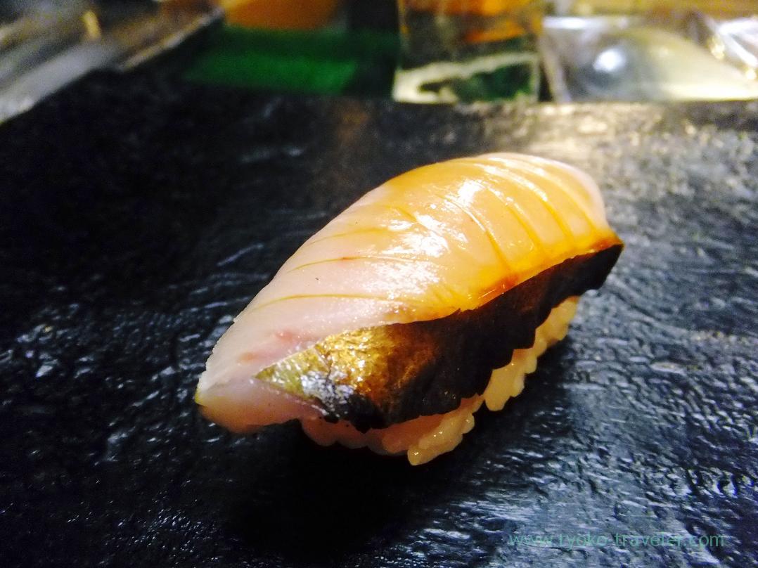 Spanish mackerel, Miyakozushi (Bakuro-Yokoyama)
