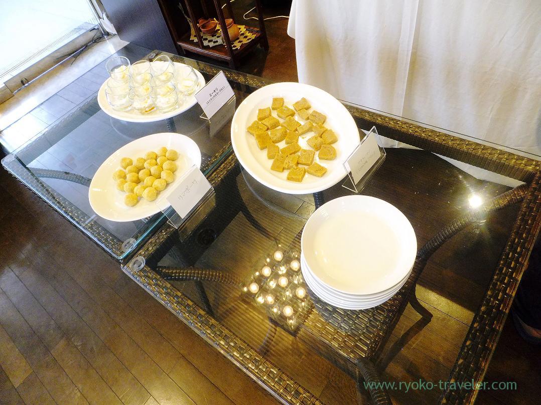 Dessert area, Ayurveda Kitchen Didean (Kamata)