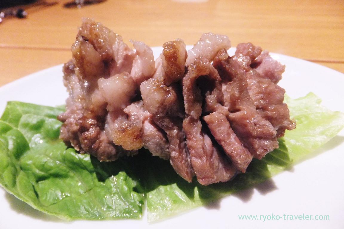 Root of beef tongue with salt, Dining bar Gracia (Asakusabashi)
