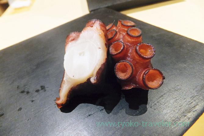 Octopus, Sushi Hashimoto (Shintomicho)