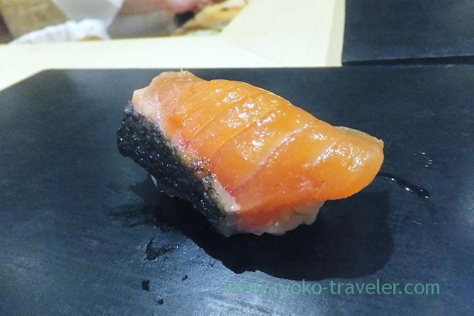 Tokishirazu, a kind of trout, Sushi Hashimoto (Shintomicho)