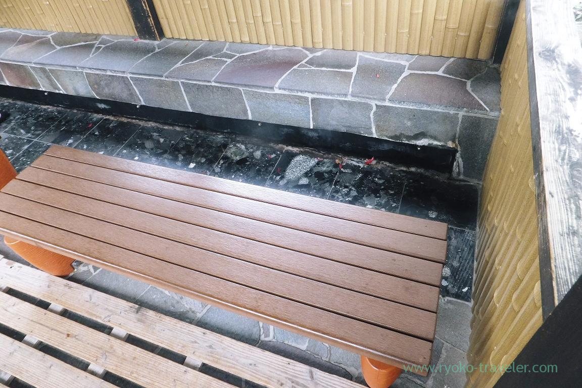 Foot stone sauna, foot sauna, Kannawa Onsen (Oita 2015 Spring)