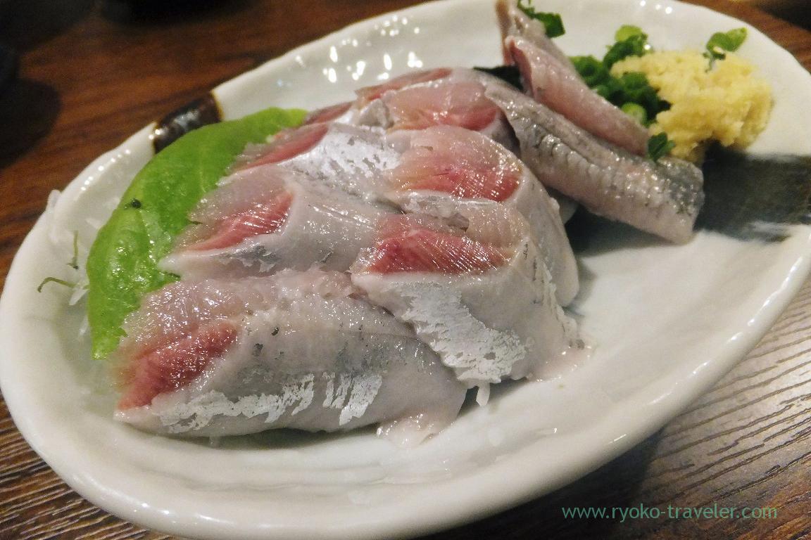Sardine sashimi, Funakko (Higashi-Funabashi)