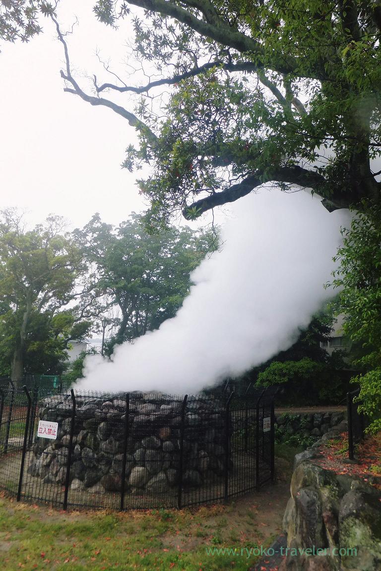 Steaming, Kannawa Onsen (Oita 2015 Spring)
