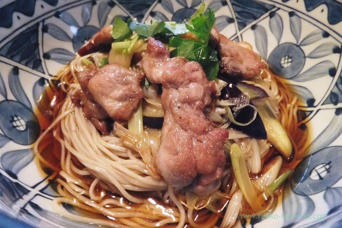 Cold duck meat nanban soba, Choseian (Tsukiji)