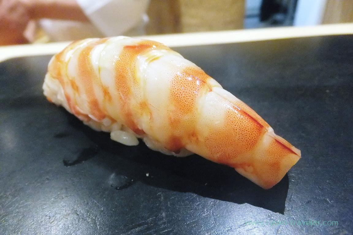 Kuruma prawn, Sushi Hashimoto (Shintomicho)
