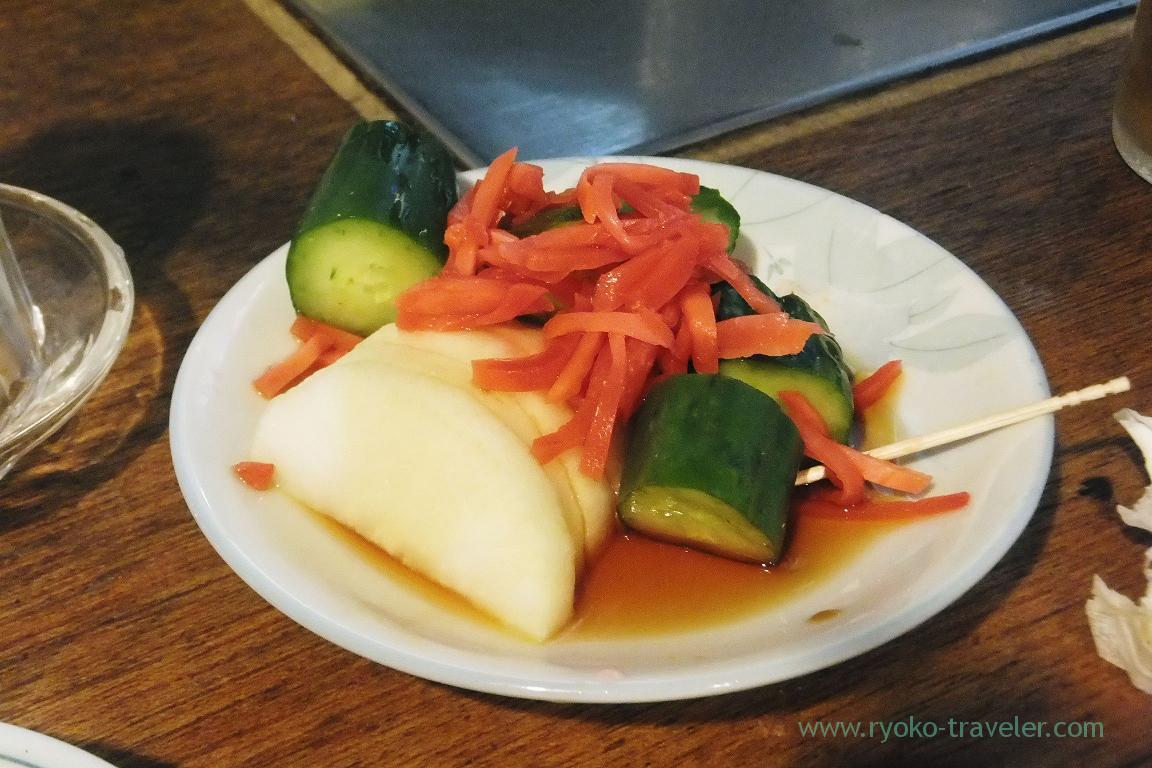 Pickled vegetables, Uchida (Keisei-Tateishi)