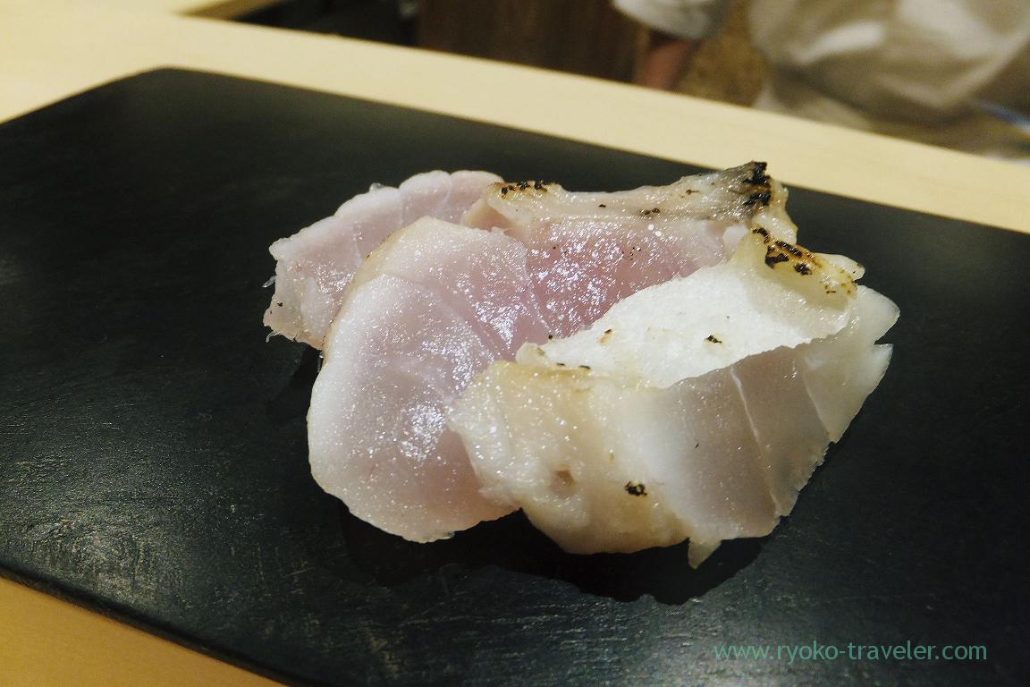 Tile fish, Sushi Hashimoto (Shintomicho)