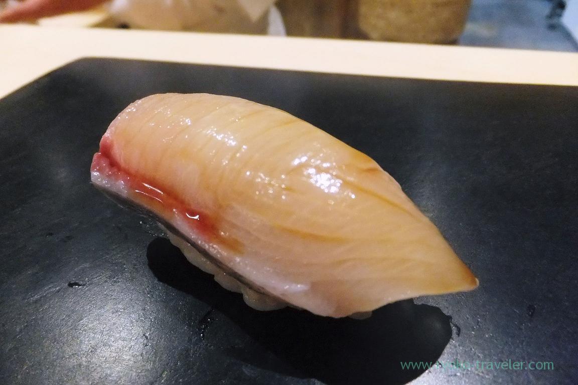 Young yellowtail, Sushi Hashimoto (Shintomicho)