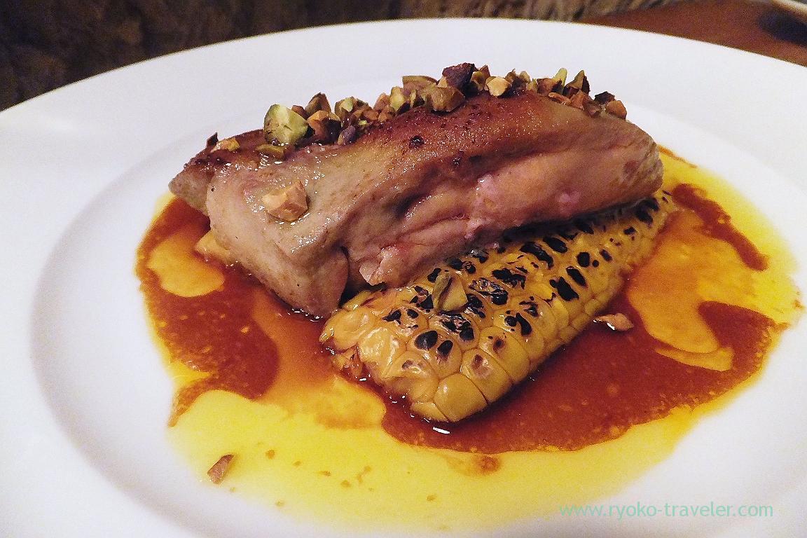 Sauted foire gras with madeira sauce, Hachijuro Syoten (Funabashi)