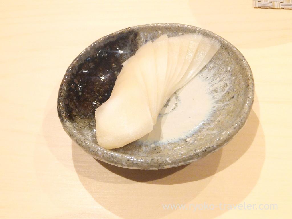 Gari, Sushi Hashimoto (Shintomicho)