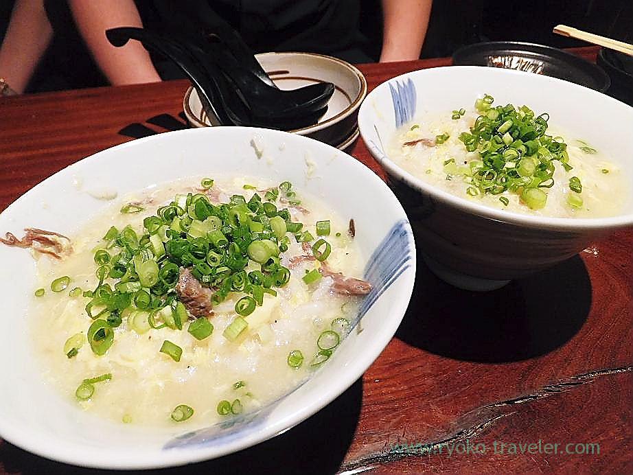 Ojiya with beef tail soup, Nomiya (Shinjuku Sanchome)