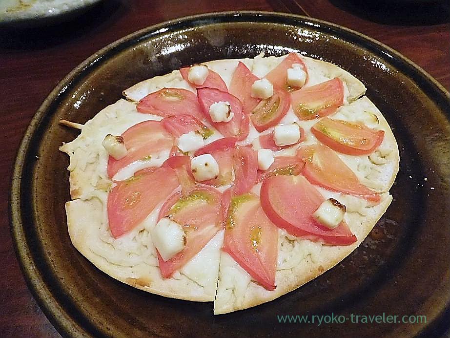 Tomato pizza, Yamadaya (Tsukiji)