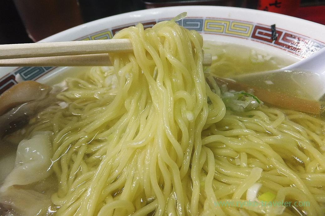 Noodles of Wonton noodles, Yajima (Tsukiji Market)