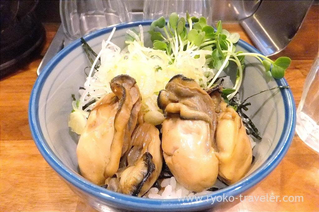 Oysters rice, Saichi (Kinshicho)