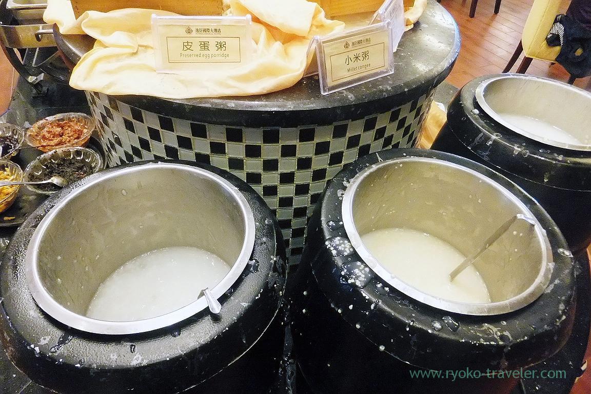 Porridge area, Yichen International hotel,Zhangjiajie(Zhangjiajie and feng huang 2015)