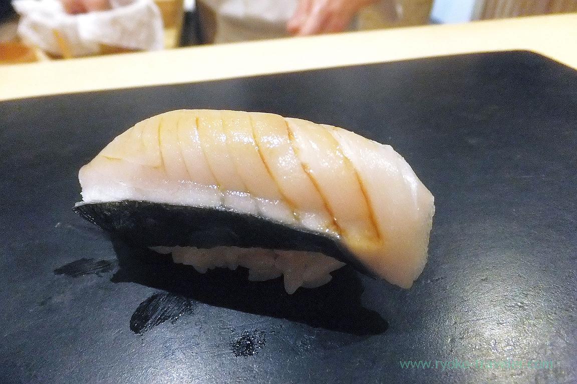 Spanish mackerel, Sushi Hashimoto (Shintomicho)
