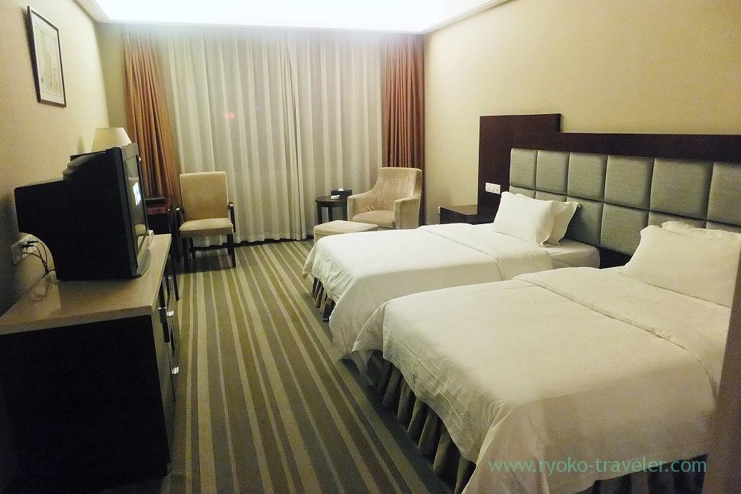 Bed room, Phoenix grand hotel ,Feng Huang(Zhangjiajie and feng huang 2015)